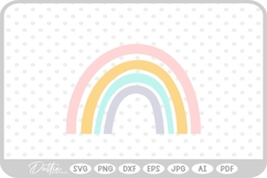 Rainbow SVG PNG DXF Product Image 1