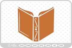 Book SVG PNG DXF Product Image 1