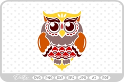 Owl Bird SVG PNG DXF Product Image 1
