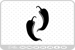Chili Pepper SVG PNG DXF Product Image 1