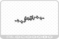 Faith Peace God Jesus Love SVG PNG DXF Product Image 1