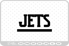 Jets Sports Team SVG PNG DXF Product Image 1