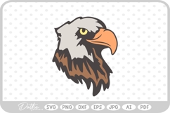 Eagle Head SVG PNG DXF Product Image 1