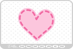 Heart Shape SVG PNG DXF Product Image 1