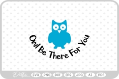 Owl Quote SVG PNG DXF Product Image 1