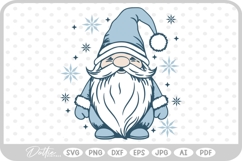 Festive Christmas Gonks Gnomes Winter SVG PNG DXF Product Image 1