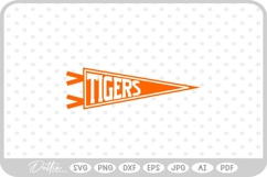Sports Tigers Team SVG PNG DXF Product Image 1