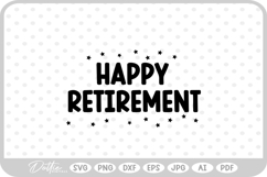 Retired Retirement Work SVG PNG DXF Product Image 1