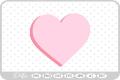 Heart Shape SVG PNG DXF Product Image 1