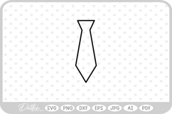 Tie SVG PNG DXF Product Image 1