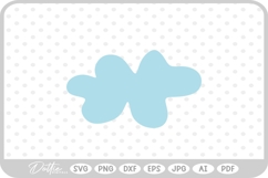 Cloud SVG PNG DXF Product Image 1