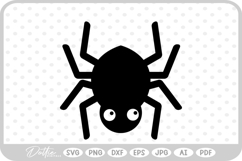 Spider SVG PNG DXF Product Image 1