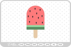 Popsicle Ice Cream Pop Lolly SVG PNG DXF Product Image 1