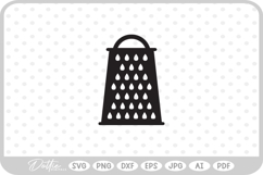 Cheese Grater SVG PNG DXF Product Image 1