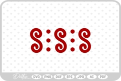 Swirl Flourish Wavy Shape Decorative SVG PNG DXF Product Image 1