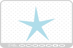 Star SVG PNG DXF Product Image 1