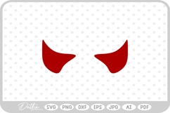 Devil Horns SVG PNG DXF Product Image 1