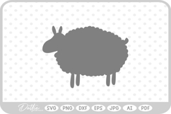 Sheep SVG PNG DXF Product Image 1