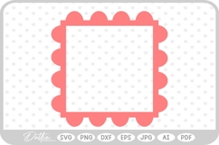 Bubble Frame SVG PNG DXF Product Image 1