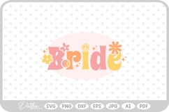 Bride Funky Bachelorette SVG PNG DXF Product Image 1