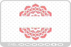 Split Mandala SVG PNG DXF Product Image 1