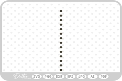 Dotted Line SVG PNG DXF Product Image 1