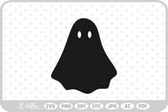 Ghost Halloween SVG PNG DXF Product Image 1
