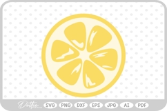 Lemon SVG PNG DXF Product Image 1