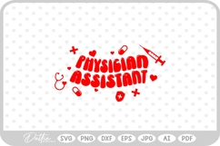 Physician Assistant Medical SVG PNG DXF Product Image 1