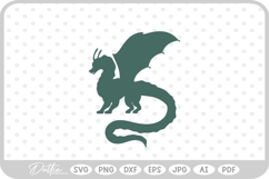 Dragon SVG PNG DXF Product Image 1