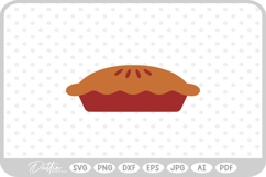 Pie Outline Icon Food Baking Cooking SVG PNG DXF Product Image 1