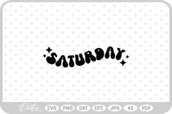 Saturday SVG PNG DXF Product Image 1