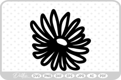 Wildflower SVG PNG DXF Product Image 1