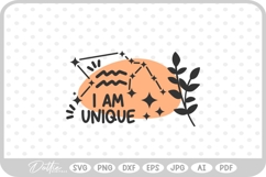 Aquarius SVG PNG DXF Product Image 1