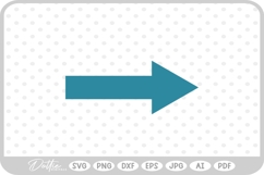 Arrow SVG PNG DXF Product Image 1