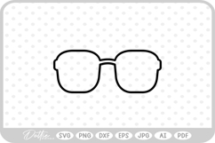 Sunglasses SVG PNG DXF Product Image 1