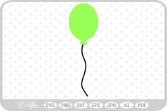 Balloon SVG PNG DXF Product Image 1