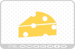 Cheese SVG PNG DXF Product Image 1