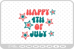USA America 4th Of July SVG PNG DXF Product Image 1