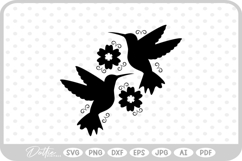 Hummingbird SVG PNG DXF Product Image 1