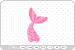 Mermaid Tail Fish Tail SVG PNG DXF Product Image 1