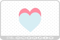 Heart Shape SVG PNG DXF Product Image 1
