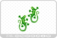 Lizard Gecko SVG PNG DXF Product Image 1