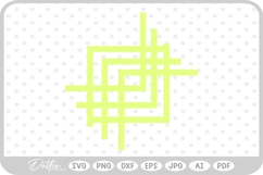 Geometric Shape Border SVG PNG DXF Product Image 1