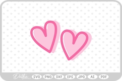 Heart Shape SVG PNG DXF Product Image 1