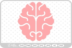 Brain SVG PNG DXF Product Image 1