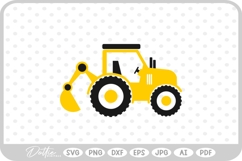 Construction Vehicle SVG PNG DXF Product Image 1