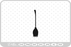 Broomstick Witch Halloween SVG PNG DXF Product Image 1