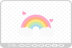Rainbow SVG PNG DXF Product Image 1