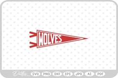Wolves Sports Team SVG PNG DXF Product Image 1